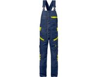 Fristads Amerikaanse Overall 1555 Stfp - Marineblauw/hi-vis geel - C54