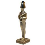 Lachineuse - Beeldje Osiris 20 cm - Egyptische God - Oude decoratie standbeeld - Egyptisch object - Farao - Buste - Origineel cadeau-idee - Woondecoratie