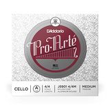 D'Addario J5901-4/4M Pro Arte Cello enkele snaar 'A' aluminium 4/4 medium