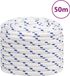 vidaXL - Boot - touw - 20 mm - 50 m - polypropyleen - wit
