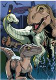 DinoToys Dinosaurussen puzzle néon 100 xl pièces