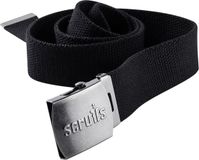 Scruffs Verstelbare katoenen riem - zwart - clipbevestiging - tot 120 cm