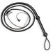 Indiana Jones Style Bull Zweep 6 Voet 8 Vlechten Echte Koe Verbergen Lederen Bullwhip Zwart