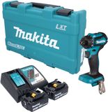 Makita DDF 083 RFK accu-boorschroevendraaier 18 V 40 Nm 1/4" borstelloos + 2x accu 3,0 Ah + oplader + koffer