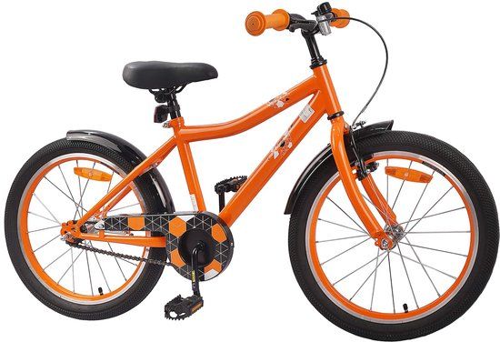 vidaXL Kinderfiets 18 inch Oranje