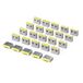 StarTech Lot de 25 connecteurs de rechange pour bloqueur de port USB-A, couvercles anti-poussière réutilisables