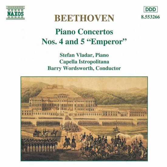 Outhere Naxos Beethoven: Piano Concertos 4 & 5 (CD)