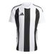 adidas heren Striped 24 Jersey Shirt, white/black, 3XL