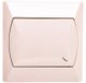 OSPEL Armatuur, type ŁP-3A/01, kleur beige, IP20, 250 V, 10 A, afmetingen 82 mm x 36 mm