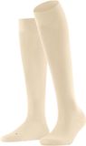 FALKE Vitalizer met compressie katoen kniekousen dames beige - maat 37-38
