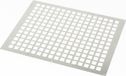 Gavo Ventilatieplaat enkel rij aluminium 50 x 40cm