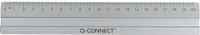 Q-CONNECT meetlat | aluminium | 20 cm | in ophangetui
