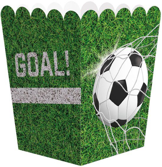 Top1Toys Globos Europe BV Papieren Snackboxen Voetbal - 8st.