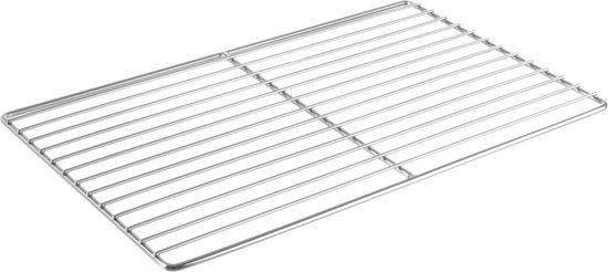 HENDI Gastronormrooster - GN 1/1 - Roestvast staal - 530x325 mm - Ovenbestendig