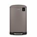 Les Collectors Keukenpedaalemmer RVS N°719, 30L, Taupe