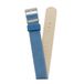 Timex BTQ6020010 Bracelet de montre Unisexe Nylon Crème/Bleu Argenté Plastique/Métal