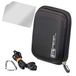 PEDEA Hardcase cameratas voor Fujifilm FinePix XP140 / Sony DSC-WX350 / Nikon Coolpix AW130, S7000 / Panasonic Lumix DMC FT5, DMC TZ7, zwart