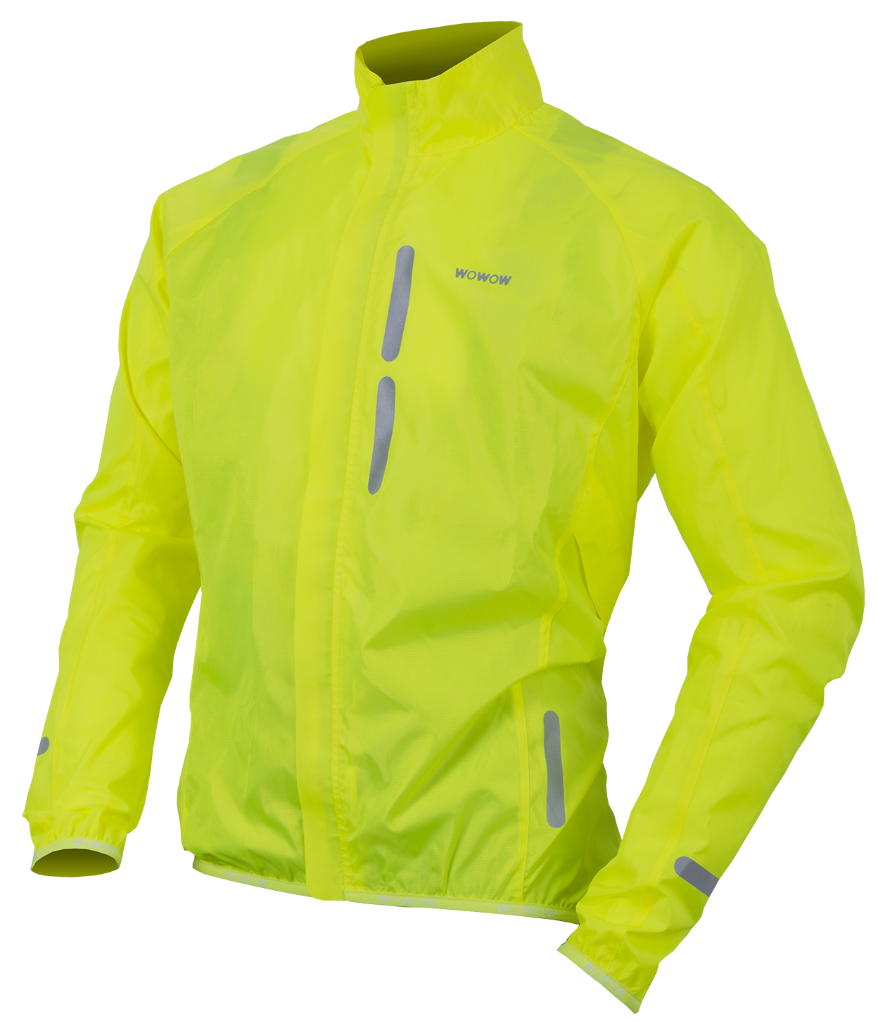 Wowow Bike Wind Jacket fluorescerend geel L heren