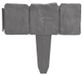 Plastique bordure de jardin pour massifs - Lot de 41 pièces - Longueur totale 10,25 mètres - Système de clic - Vert olive