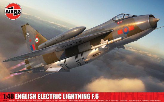 Airfix Modelbouwpakket Militaire voertuigen - 09178A English Electric Lightning F.6 - Britse Straaljager Plastic - 1:48 - Modelbouw