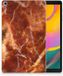 B2Ctelecom Samsung Galaxy Tab A 10.1 (2019) Tablethoesje Design Marmer Bruin