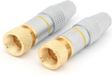Velleman Set F Connector Pluggen / Professioneel