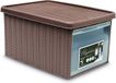 Stefanplast Opbergmand - Elegance - Taupe - Maat M