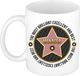 Bellatio Decorations Cadeau koffiemok voor de beste manager - walk of fame - keramiek - 300 ml