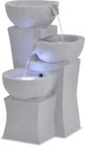 vidaXL Binnenfontein met LED-verlichting polyresin