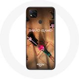 Maniacase Hoesje voor Xiaomi Redmi 9C Inktvis Spel Logo soldaat