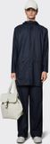 Rains Long Jacket Unisex - Navy - Maat L