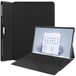 imoshion Tablet Hoes - Geschikt voor Microsoft Surface Pro 11/Microsoft Surface Pro 9/Microsoft Surface Pro 10 - Trifold Bookcase - Zwart