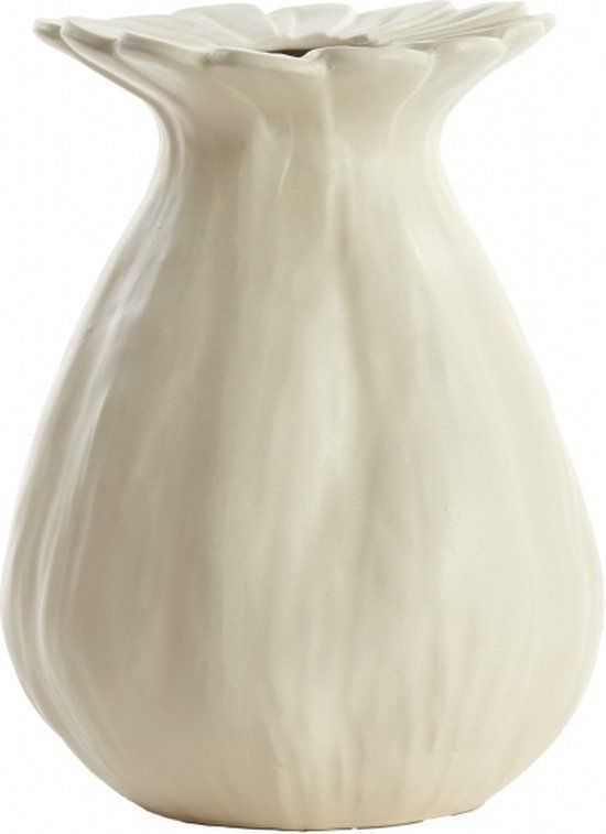 Light & Living Vaas Rewa - Keramiek - Beige/Creme - 20 x 25 x 20 cm