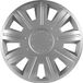 Set Dakota 4-delige wieldopset van 38,1 cm (15 inch) - Zilverkleurig, Verchroomd ABS, Schokbestendig