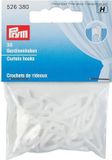 Prym Gordijnhaken - Wit - 30 Stuks - Kunststof