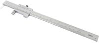 Dasqua 2805-0005-A Afteken-schuifmaat (l x b) 250 mm x 16 mm RVS