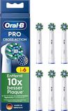 Oral-B Pro CrossAction opzetborstels, 6 stuks