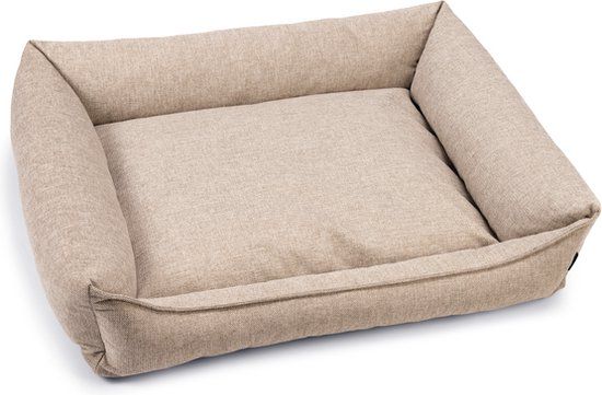 Beeztees Zia Orthopedic Dog Bed - Beige - 100x80cm