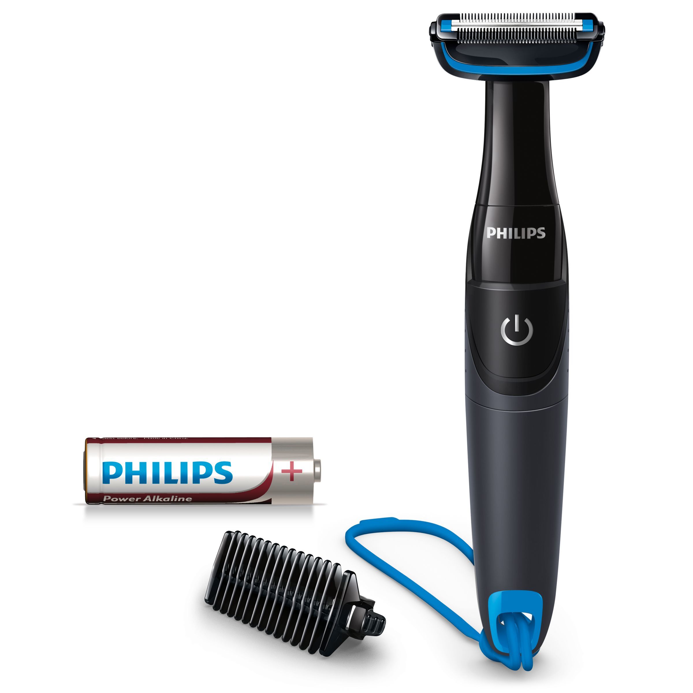 Philips Bodygroom Series 1000 BG1024 - Bodygroomer - Zwart/Blauw