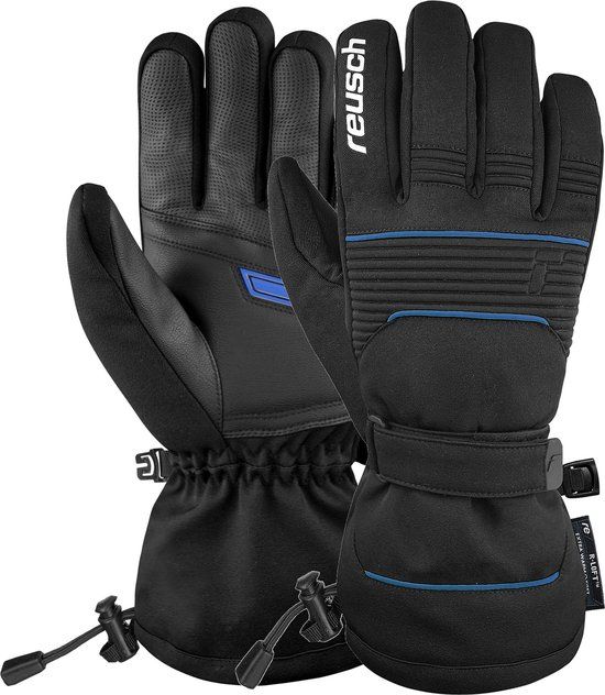 Reusch Crosby R-TEX® XT Fingerhandschoenen Unisex Blauw-Zwart Maat 7