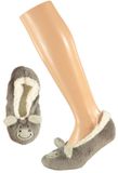 Apollo Ballerina huispantoffels/sloffen - nijlpaard - voor kinderen - maat 31/33