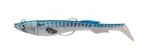 Berkley PowerBait Power Sardine; onkruidvrij zacht plastic kunstaas voor zoutwatervissers; geurende swimbait voor zeebaars; boot- en kustvissen met flitsende actie en reserveonderdelen, 12cm, Kaki
