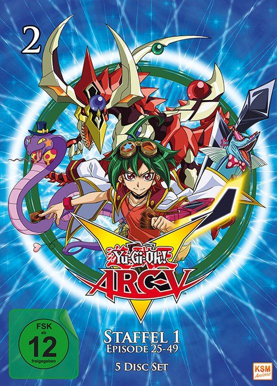 KSM GmbH K5587 Yu-Gi-Oh! Arc-V Anime DVD Duits, Japans