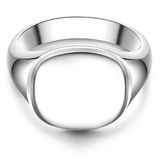 Männerglanz Ring zilver
