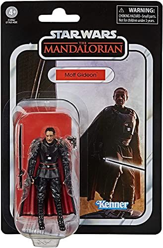 Power Rangers Hasbro Star Wars The Vintage Collection Koolstofcollectie Moff Gideon actiefiguur - 9,5 cm - F27155L00