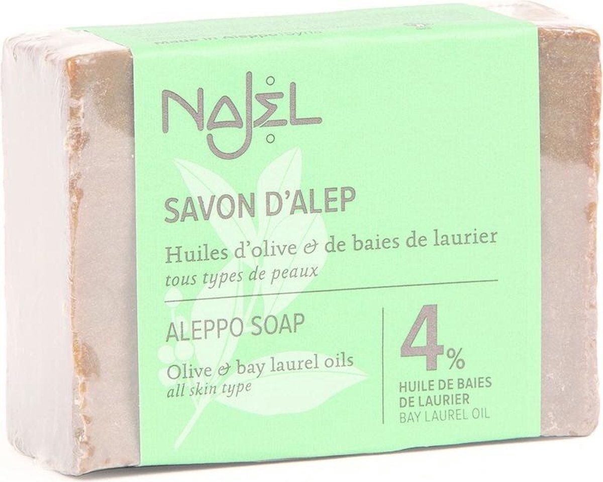 Najel Olijfzeep 4% laurierolie 155 gram