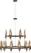 Hinkley LED Kroonluchter | 18X E14 Max 40W | Dimbaar | Carbon Black with Deluxe Gold