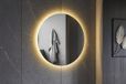 Bella Miroir de salle de bain avec éclairage LED et chauffage - 100CM - Rond