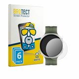 BROTECT - Screenprotector voor Samsung Galaxy Watch 9 (40 mm) - Folie Beschermfolie matte 6 Stuks