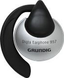Grundig Digta Earphone 957 Hoofdtelefoons oorhaak Zwart, Zilver
